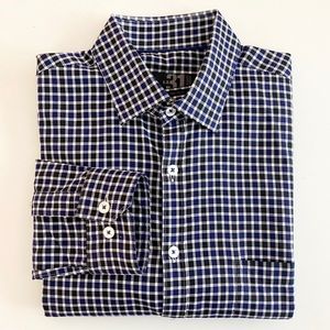 👔 NEW Simons Blue & Black Check Shirt